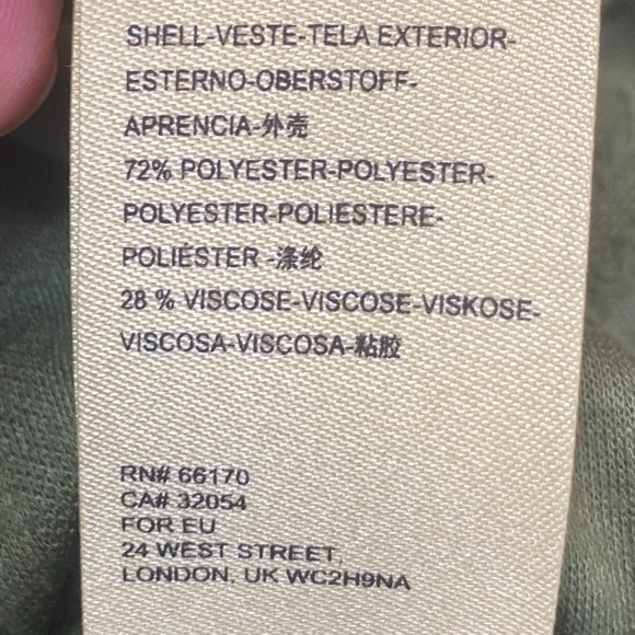 Maeve Anthropologie Audre Faux Wrap Surplice Shirt Green Striped Long Sleeve-XS - Picture 13 of 15